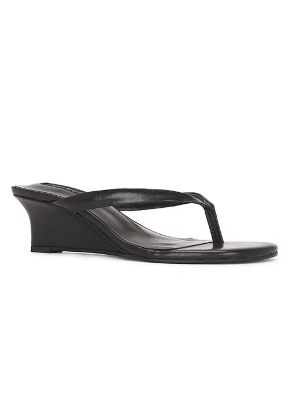 Tony Bianco Edgy Sandals wedges Black Vintage Thongs shoes Revolve Sz 7